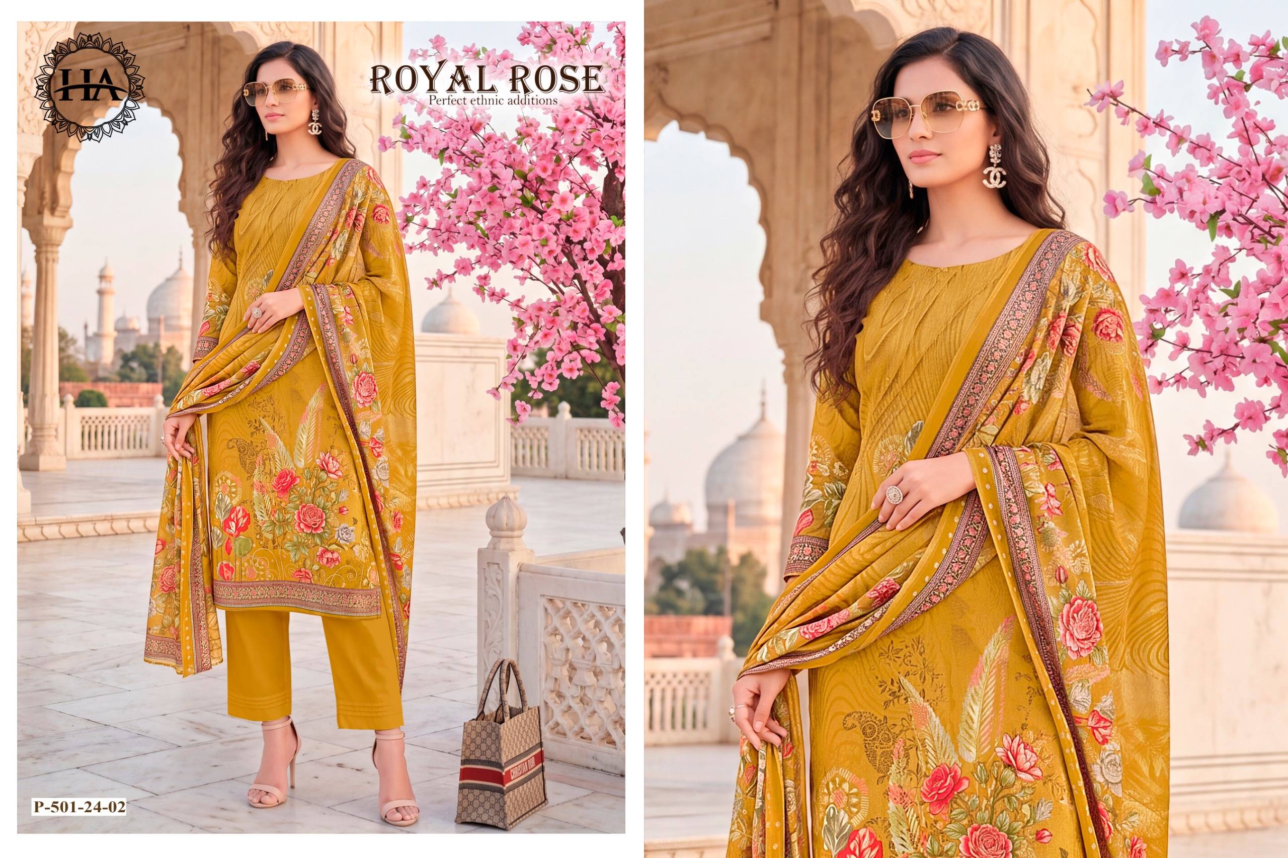 ROYAL ROSE By Alok Suit Beautiful Festive Suits Stylish Colorful Fancy Casual Wear PREMIUM Pure Zam Dresses At Wholesale Price